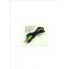 audio cable 2x 3x 3.5mm Jack